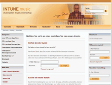 Tablet Screenshot of chakraphon-musik.de